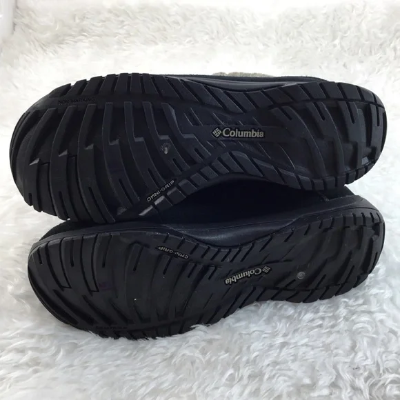 COLUMBIA TERAVAL BLACK WATERPROOF BOOTS 9.5 - Picture 5 of 9